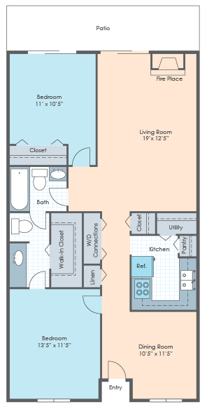 2 Bedroom Flat